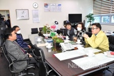 양산시,  착한 임대인과 차담회