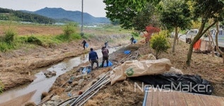 진도 지산 관마마을, 아름다움 마을가꾸기 앞장