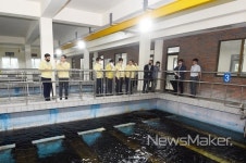 김해시의회, 삼계정수장 현장점검