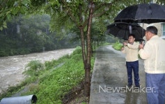 장수군, 집중호우 피해 지역 예방 순찰