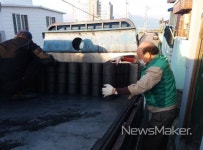 롯데케미칼 여수공장·한려동 새마을協, 사랑의 연탄 전달