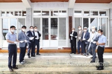 정읍시 태인면 중앙경로당 현판식
