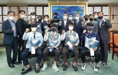 통영시, 전국체전 입상 선수·지도자 격려