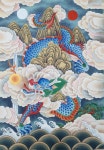 사천 미술관, 청룡(靑龍)의 출현 민화 전시회