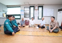 김관영 전북도지사, 건설현장ㆍ경로당 찾아 폭염 대비 상황 점검