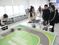 전남교육청, 나주 노안중학교 찾아 미래교실 운영 현장 점검