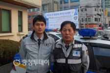 하룻밤에 두 생명 구한 로보캅