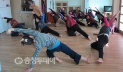 노인 요가교실 운영