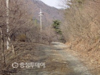 충주시 순환임도 개설 순탄대로