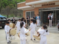 보은수정초 마을회관 봉사활동