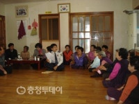 천안동남署 경로당 찾아 안전당부
