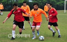 땀 흘리며 다진 우정 … 스포츠로 하나되는 청주·청원