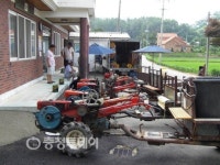 청원군농기센터 농기계 순회수리 호응