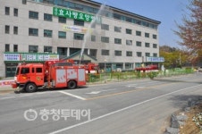 금산소방서-효사랑병원 합동훈련