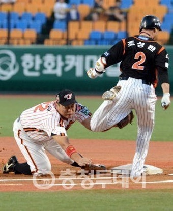 역시 괴물이야 류현진 8이닝 무실점 선전, 롯데에 승