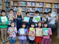 영동 미봉초 모범도서관 선정