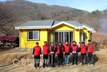 단양 어상천면 황인순씨 러브하우스 준공