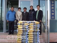 주연푸드, 장군면에 10㎏ 백미 50포대 기탁