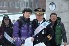 단양경찰서 강압적 졸업식 뒤풀이 예방 캠페인