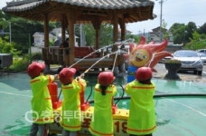 금산소방서, 죽당어린이집 소방안전교육 실시
