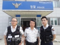음성경찰서 설성지구대 자살시도 60대 구조