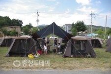 제천의림지서 영화도 보고 캠핑도 즐겨요