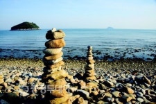 바다위 금빛다리… 몽돌의 속삭임… 그 섬에 빠져들겠네