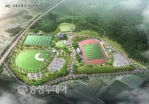 보은 스포츠파크 조성사업 순풍에 돛
