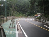 천안 동남구, 태조산 각원사길 확장·보행로 개선