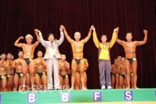 아산시 김의일 충남생활체육 보디빌딩대회 우승