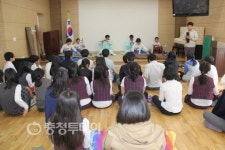금산 제원중, 충남연정 국악단원 초청 국악교실 운영