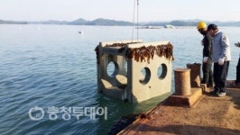 서산가로림만 인공어초 120기 설치