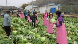 청주 성화개신죽림동주민센터 농촌일손돕기
