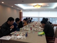 지역 청년구직자·LG 화학 임원 도시락 토크
