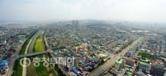 하늘에서 본 통합청주 역사에 남기다