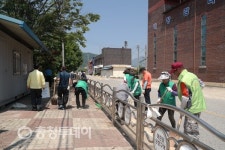 음성 소이면 지역 행사 성공 기원 국토대청결활동