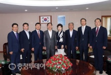 설동호 대전교육감 민주평화통일자문회 강영자 부의장 접견