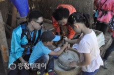 초가부스·대장간 백제문화제 백제마을 고마촌