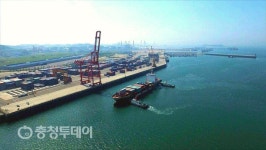 서산대산항 개항 최초 컨테이너 10만TEU 시대 열다