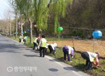 외산면, 무량사 산책로 따라서 행복을 심어요
