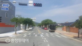 금산군 한전주 지중화로 미관 향상
