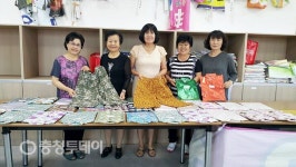 충주 교현2동 향기누리봉사팀 홀로노인돕기 나눔실천