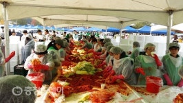 청정괴산 친환경 농·특산물 자매결연지서 인기몰이