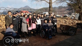 금산서, 장애인시설 사랑 나눔 봉사활동