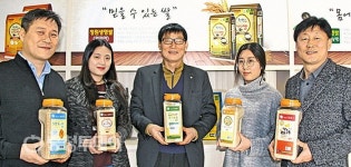 청원생명농협쌀조공법인 소규모 투명용기 제품 출시