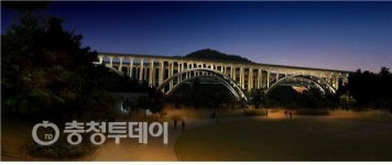 국내최초 아치형 대전육교 빛본다