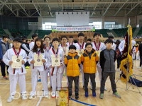 당진 원당초 충남도교육감기 태권도대회 단체 우승