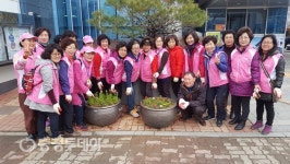 청주 우암동 행정복지센터 ‘양심화분’ 정비