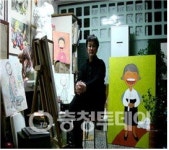 이순구 작가 금산다락원서 ‘웃음꽃’ 전시회