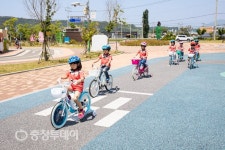 증평어린이자전거교육장 인기몰이